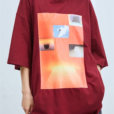 市场上装-T恤-微潮T恤