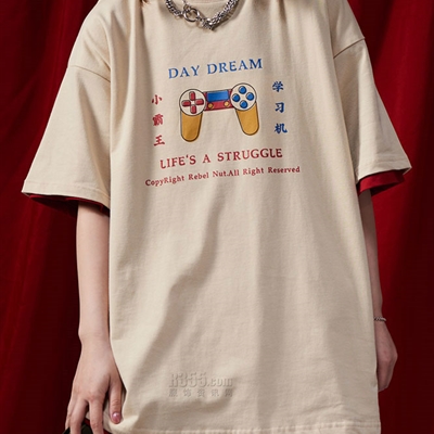 市场上装-T恤-休闲T恤