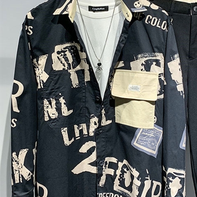 市场上装-衬衫-微潮衬衫【实拍】