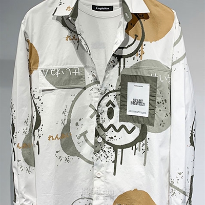 市场上装-衬衫-微潮衬衫【实拍】