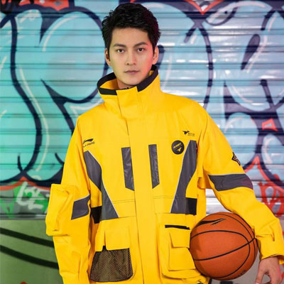 中国《lining X 美团外卖》2021春夏运动男装