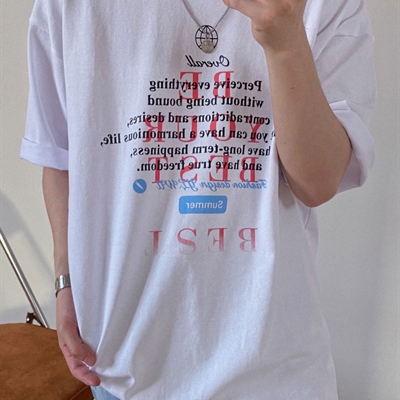 市场上装-T恤-休闲T恤