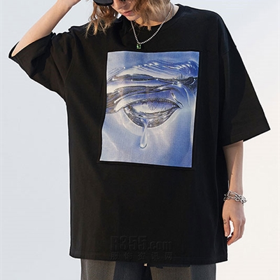 市场上装-T恤-微潮T恤