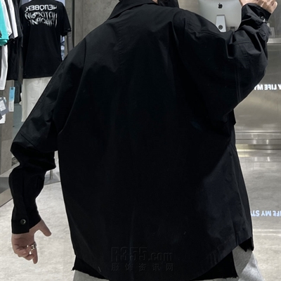 市场上装-衬衫-微潮衬衫