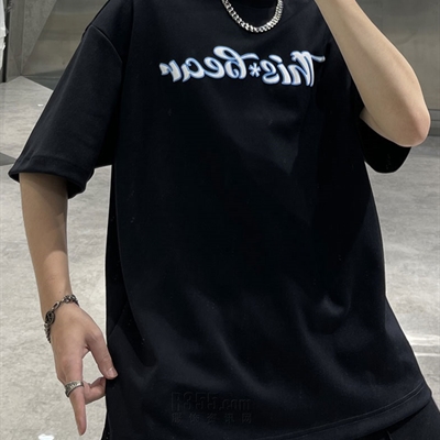 市场上装-T恤-微潮T恤