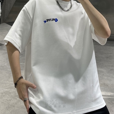 市场上装-T恤-微潮T恤