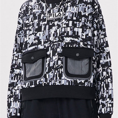 运动品牌-卫衣-女运动卫衣【联名款fila x WM】