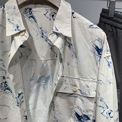 市场上装-衬衫-微潮衬衫【实拍】