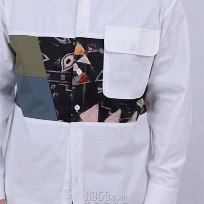 市场上装-衬衫-微潮衬衫