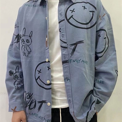 市场上装-衬衫-微潮衬衫