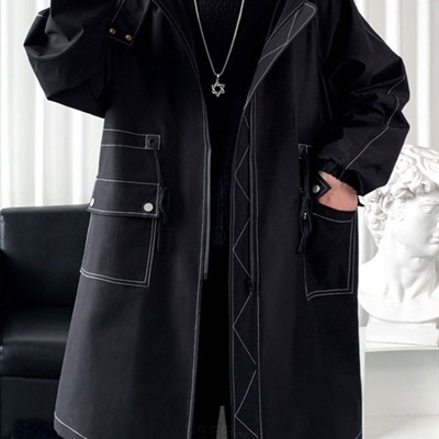 市场上装-中长外套-休闲中长外套