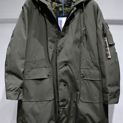 市场上装-中长外套-休闲中长外套【实拍】