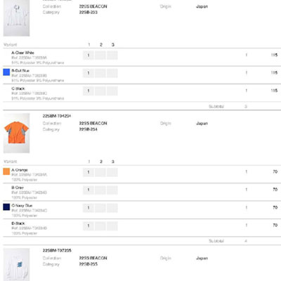 2022春夏_Kolor_服装_欧洲大牌资料