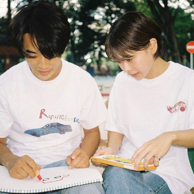 日本《CarService x SOUND SHOP balansa》2021春夏休闲时尚男女装