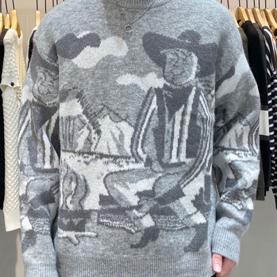 市场上装-毛衫-微潮毛衫