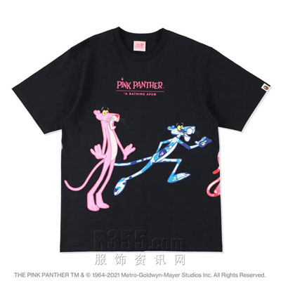 日本《BAPE x Pink Panther》2021秋冬休闲时尚男装