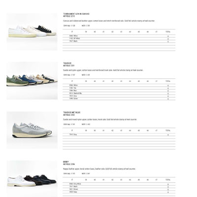 2022春夏_Common Projects_配件_欧洲大牌资料