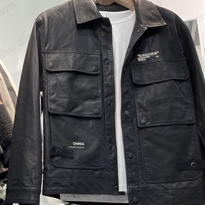 市场上装-皮衣-休闲皮衣【实拍】