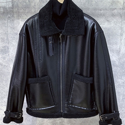 市场上装-皮衣-休闲皮衣【实拍】