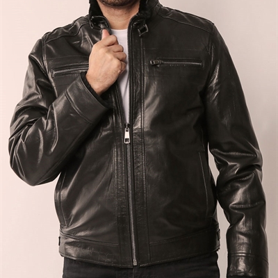 市场上装-皮衣-商务皮衣