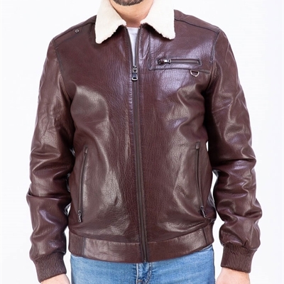 市场上装-皮衣-商务皮衣