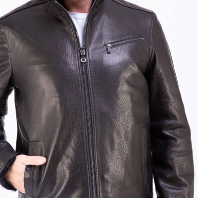 市场上装-皮衣-商务皮衣