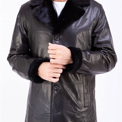 市场上装-皮衣-商务皮衣