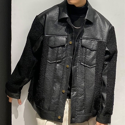 市场上装-皮衣-休闲皮衣