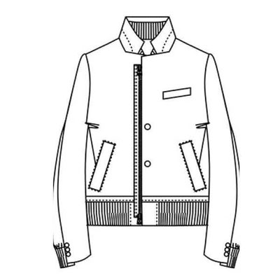 2022春夏_Sacai_服装_欧洲大牌资料