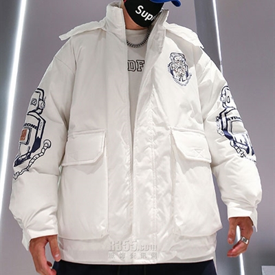 市场上装-棉衣/羽绒服-微潮棉服