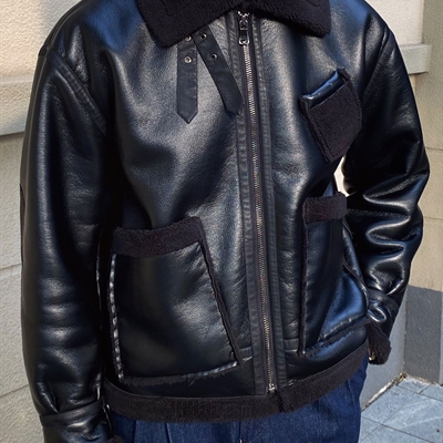 市场上装-皮衣-休闲皮衣