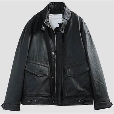 市场上装-皮衣-休闲皮衣