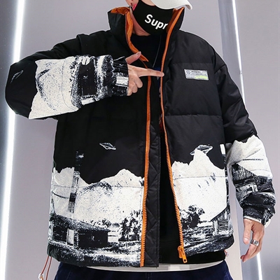 市场上装-棉衣/羽绒服-微潮棉服