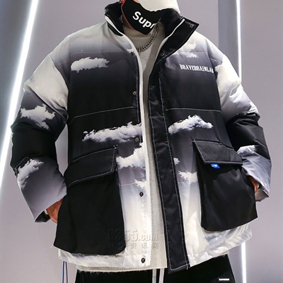 市场上装-棉衣/羽绒服-微潮棉服
