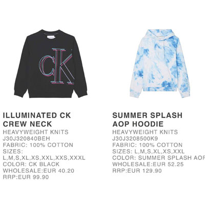 2022秋冬_Calvin Klein_服装_欧洲大牌资料