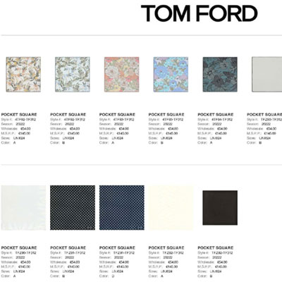 2022秋冬_Tom Ford_配件_欧洲大牌资料