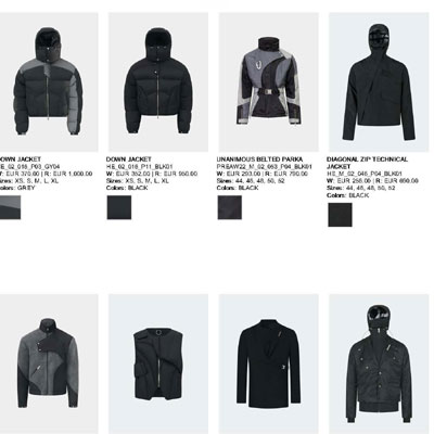 2022秋冬_Heliot Emil_服装_欧洲大牌资料