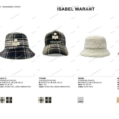 2022秋冬_Isabel Marant_配件_欧洲大牌资料