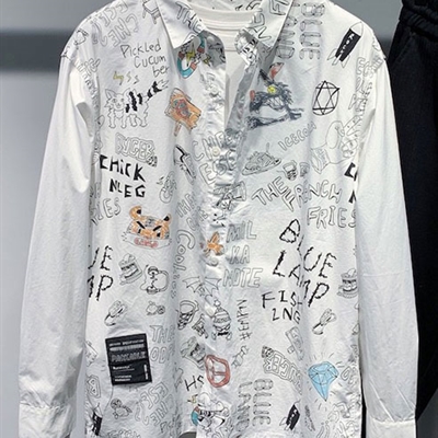 市场上装-衬衫-微潮衬衫【实拍】