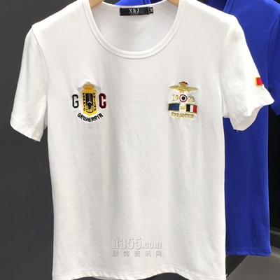 市场上装-T恤-休闲T恤【实拍】