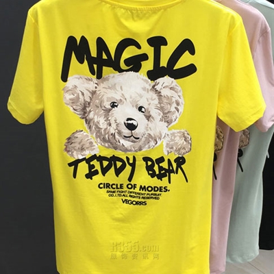 市场上装-T恤-休闲T恤【实拍】