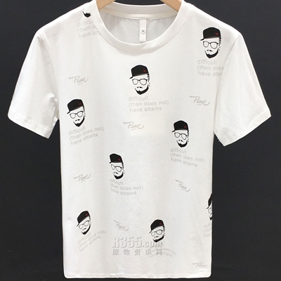 市场上装-T恤-休闲T恤【实拍】