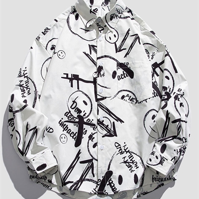 市场上装-衬衫-微潮衬衫