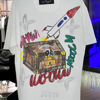 市场上装-T恤-微潮T恤【实拍】