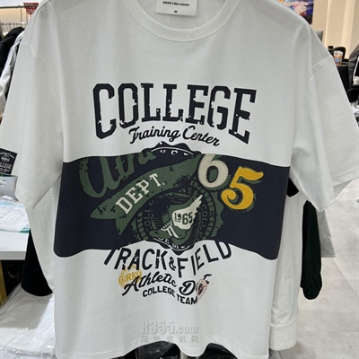 市场上装-T恤-微潮T恤【实拍】