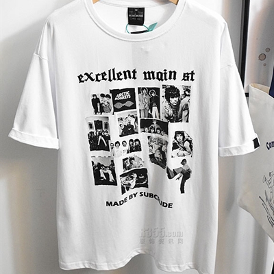 市场上装-T恤-休闲T恤【实拍】