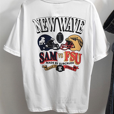 市场上装-T恤-休闲T恤【实拍】