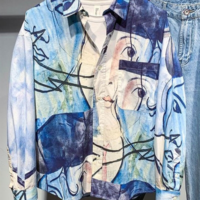 市场上装-衬衫-微潮衬衫【实拍】