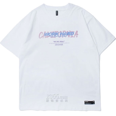 市场上装-T恤-微潮T恤