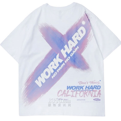 市场上装-T恤-微潮T恤